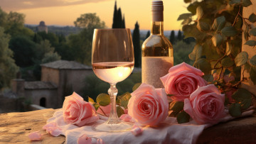 Картинка рисованное цветы небо листья свет деревья ветки природа праздник