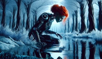 Картинка 3д+графика _science+fiction нейросети графика нейроарт ai art нейронные сети рисунки нейро искусство