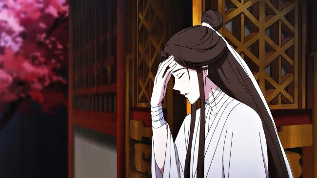 Обои картинки фото аниме, tian guan ci fu, се, лянь