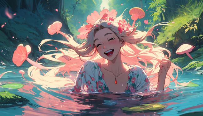 Обои картинки фото аниме, unknown,  другое , нейросети, графика, нейроарт, ai, art, нейронные, сети, рисунки, нейро, искусство