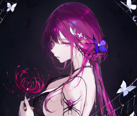 обоя аниме, honkai,  star rail, девушка