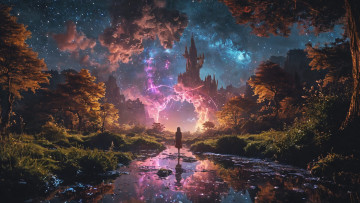 обоя фэнтези, иные миры,  иные времена, нейросети, графика, нейроарт, ai, art, нейронные, сети, рисунки, нейро, искусство, нейрографика, graphics, neuroart, neural, networks, drawings, neuro, neurography