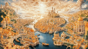 обоя рисованное, города, нейросети, графика, нейроарт, ai, art, нейронные, сети, рисунки, нейро, искусство, нейрографика, graphics, neuroart, neural, networks, drawings, neuro, neurography