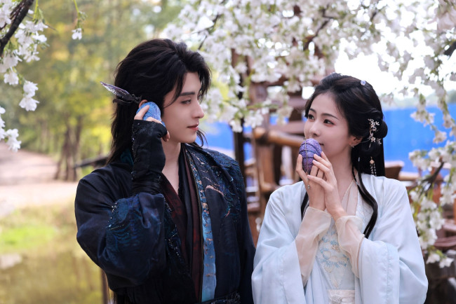 Обои картинки фото кино фильмы, moonlight mystique, пара, парень, девушка, артефакты, весна