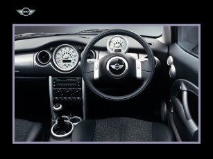 Картинка mini one автомобили спидометры торпедо