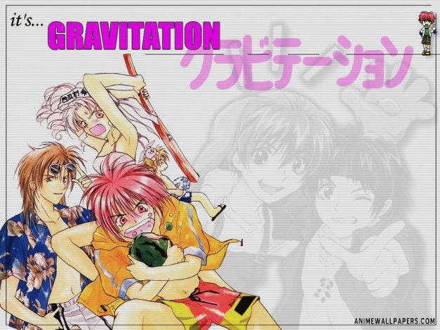 Обои картинки фото аниме, gravitation