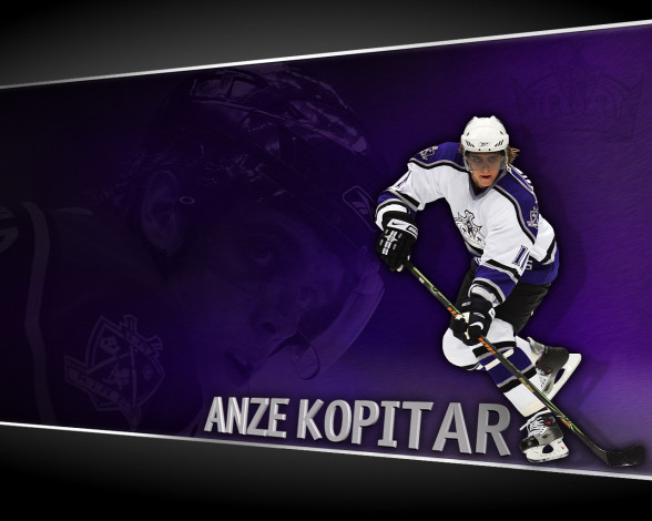 Обои картинки фото anze, kopitar, спорт, nhl