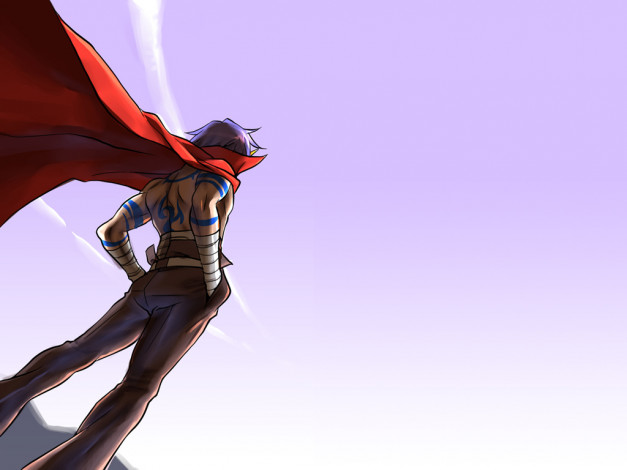 Обои картинки фото аниме, tengen, toppa, gurren, lagann, kamina