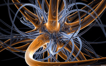 Картинка 3д графика abstract абстракции