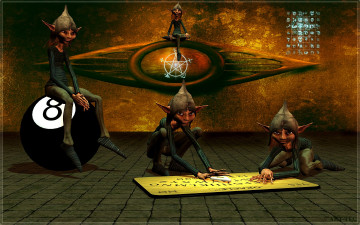 Картинка 3д графика elves эльфы