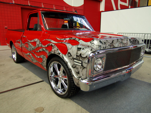 Обои картинки фото автомобили, custom, pick, up
