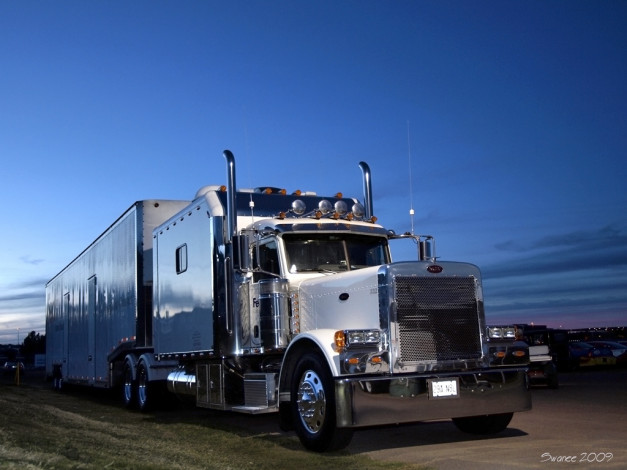 Обои картинки фото автомобили, peterbilt