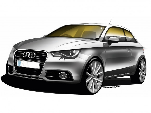 Обои картинки фото автомобили, рисованные