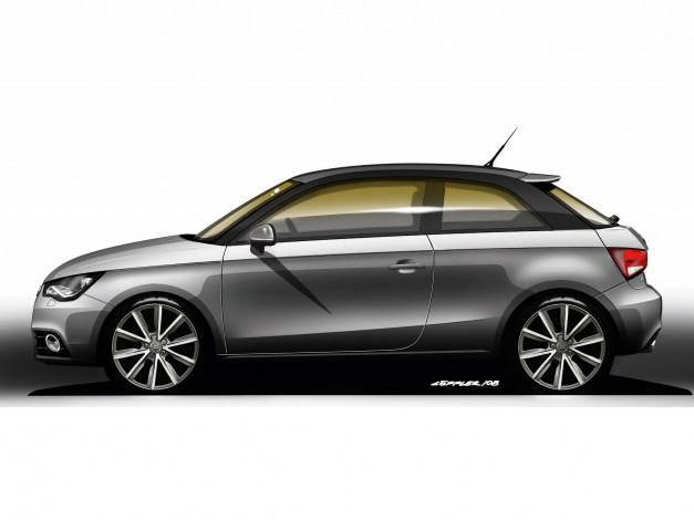 Обои картинки фото автомобили, рисованные