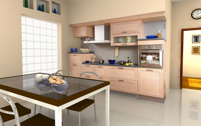 Обои картинки фото интерьер, кухня