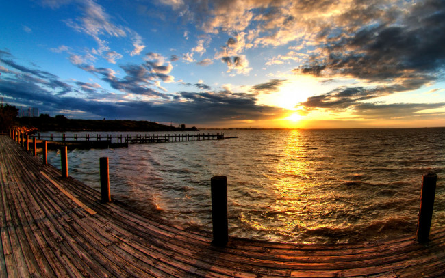 Обои картинки фото природа, восходы, закаты