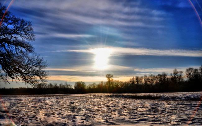 Обои картинки фото природа, восходы, закаты