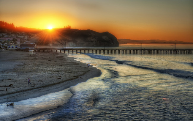 Обои картинки фото природа, восходы, закаты