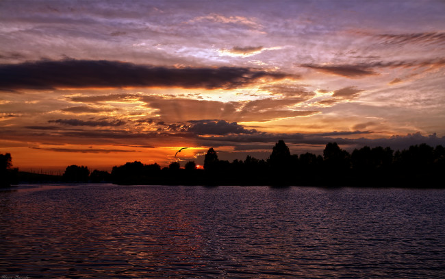 Обои картинки фото природа, восходы, закаты