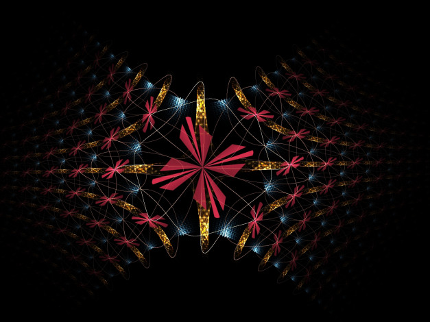 Обои картинки фото 3д, графика, fractal, фракталы, фон, узор