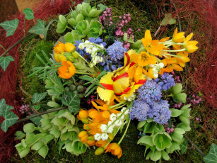 Картинка цветы разные вместе букет