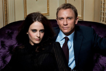 Картинка eva green and daniel разное знаменитости дэниел крейг ева грин