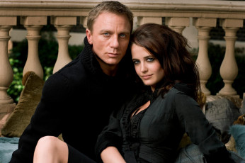 Картинка eva green and daniel разное знаменитости дэниел крейг ева грин
