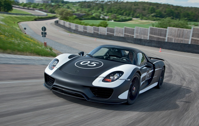 Обои картинки фото 2012, porsche, 918, spyder, автомобили