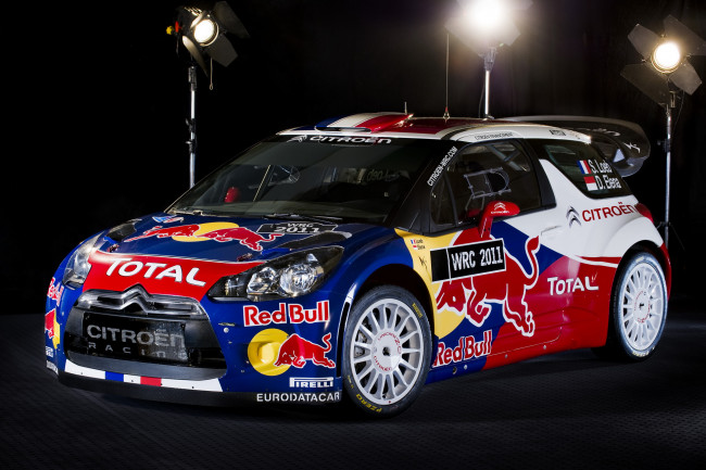 Обои картинки фото 2011, citroen, ds3, wrc, автомобили