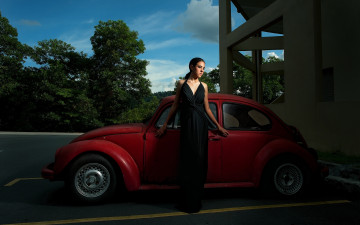 Картинка автомобили авто+с+девушками авто платье девушка