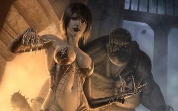 Картинка фэнтези красавицы+и+чудовища когти