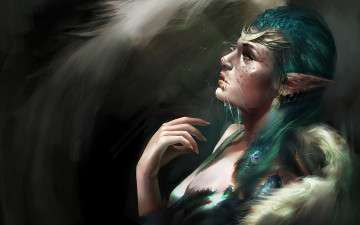 Картинка фэнтези существа усы