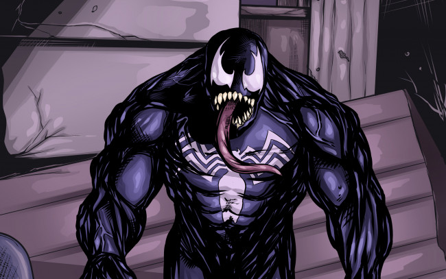 Обои картинки фото веном, фэнтези, существа, монстр, venom