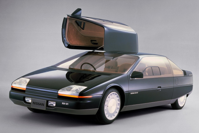 Обои картинки фото 1983 nissan nx21 concept, автомобили, nissan, datsun, concept