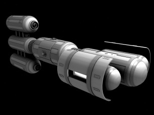 Картинка 3д+графика моделирование+ modeling космический корабль