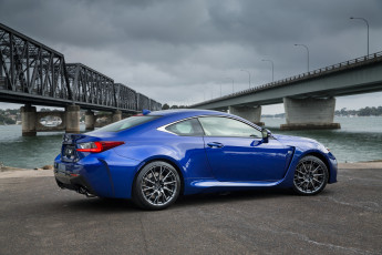 Картинка автомобили lexus rc f синий 2014г au-spec