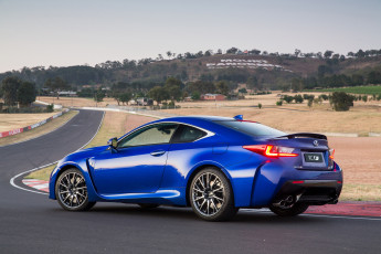 Картинка автомобили lexus синий 2014г au-spec rc f
