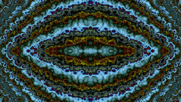 Картинка 3д+графика фракталы+ fractal фон узор цвета