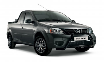 обоя автомобили, nissan, datsun, темный, np200, 2015г, stealth
