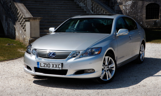 Обои картинки фото автомобили, lexus, gs, 450h, светлый, uk-spec