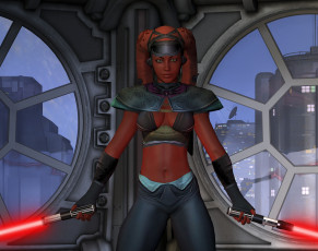 Картинка 3д+графика существа+ creatures кастаника фон взгляд оружие