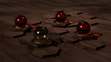 Картинка 3д+графика шары+ balls узор фон цвета шары