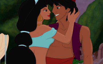 Картинка мультфильмы aladdin персонажи