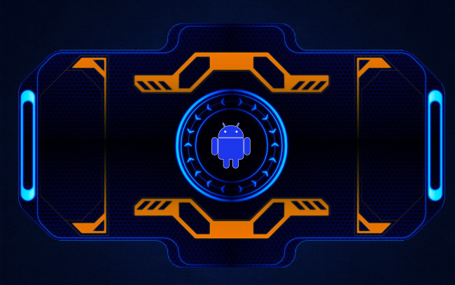 Обои картинки фото компьютеры, android, фон, логотип