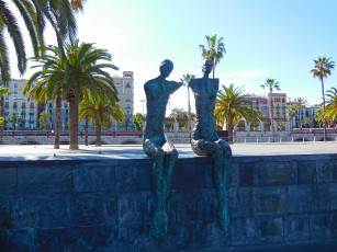 Картинка барселона города -+памятники +скульптуры +арт-объекты пальма
