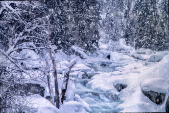 Картинка природа зима простор