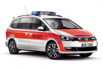 Картинка volkswagen+sharan+notarzt+2010 автомобили скорая+помощь volkswagen sharan notarzt 2010