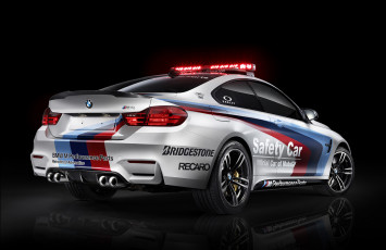 обоя bmw m4 coupe moto-gp safety car 2014, автомобили, полиция, coupe, m4, bmw, moto-gp, 2014, car, safety