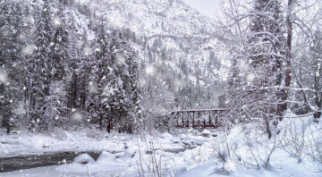 Картинка природа зима простор