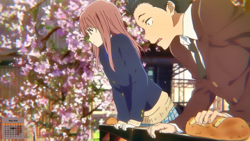 Картинка календари аниме дерево парень профиль взгляд девушка 2018